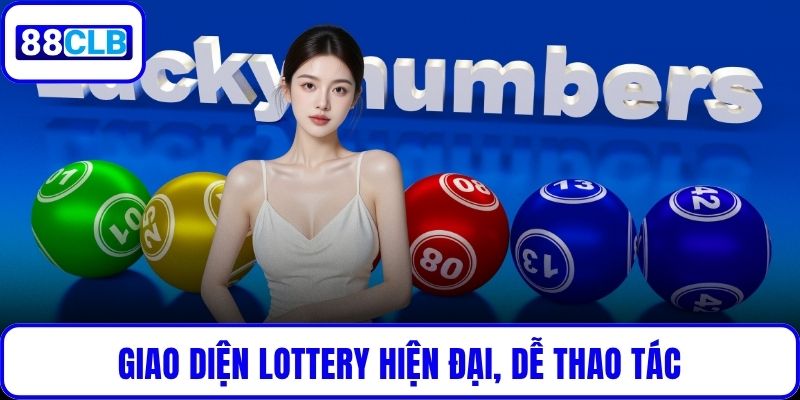 Lottery – Cách Chơi Và Cơ Hội Trúng Lớn Khi Tham Gia 88CLB Giao diện Lottery hiện đại, dễ thao tác